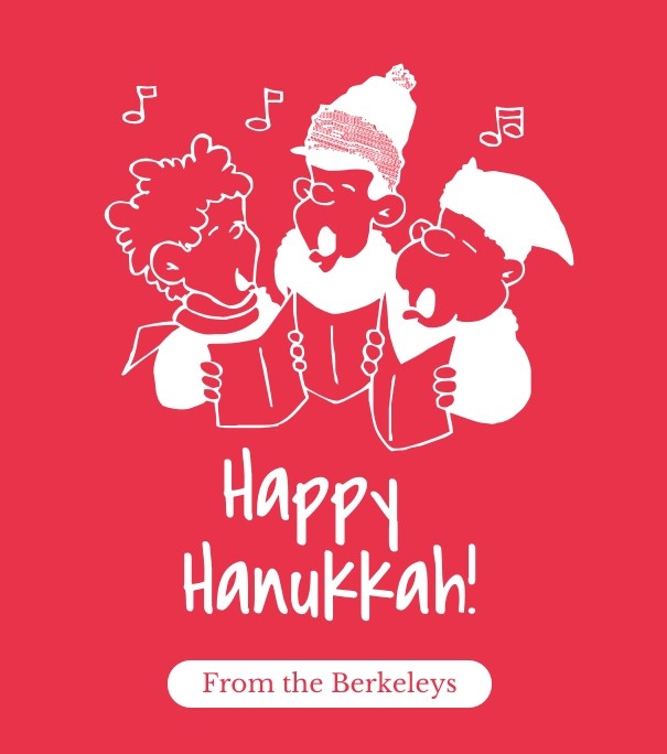 Happy hanukkah! Design 
