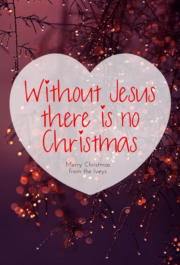 Without jesus there is no christmas Design 