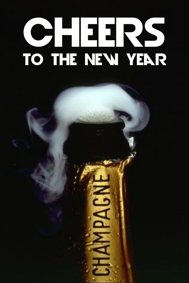 Cheers to the new year Design 