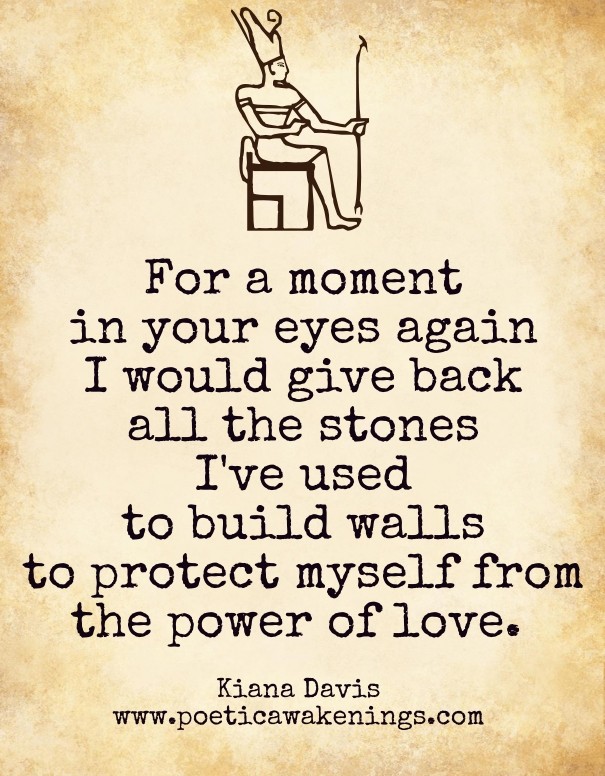 For a moment in your eyes again i Design 