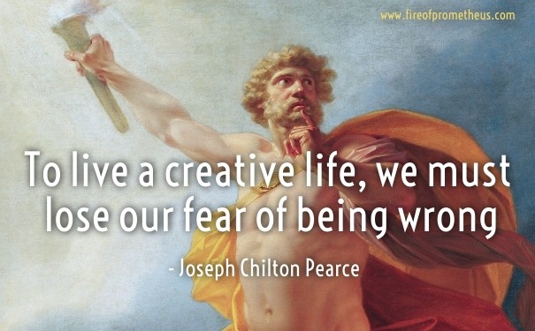 To live a creative life, we must Design 
