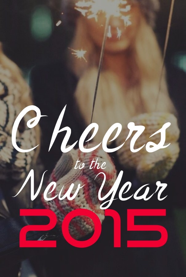 Cheers to the new year Design 