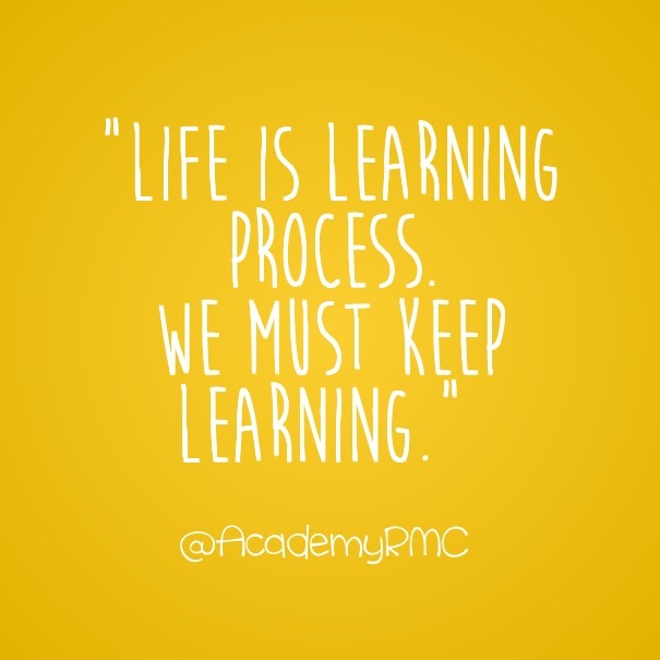&ldquo;life is learning process. we Design 