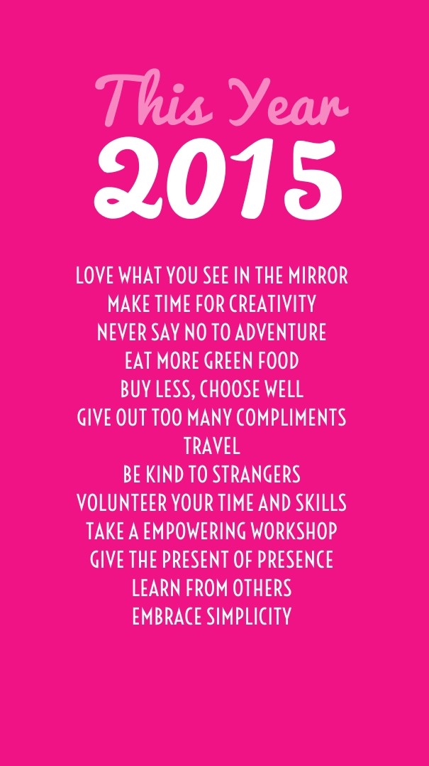 This year 2015 love what you see in Design 