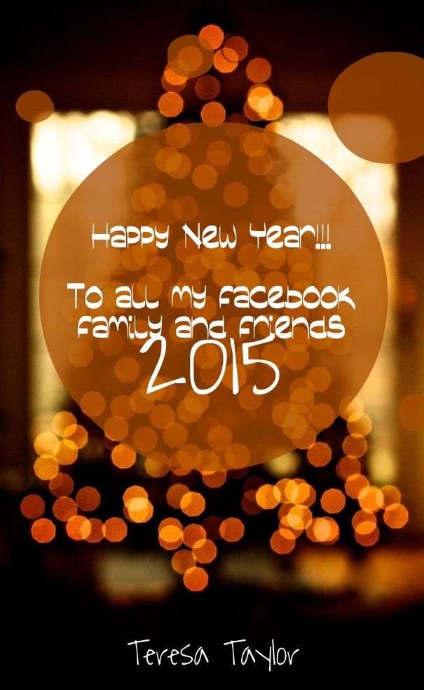 Happy new year!!! to all my facebook Design 