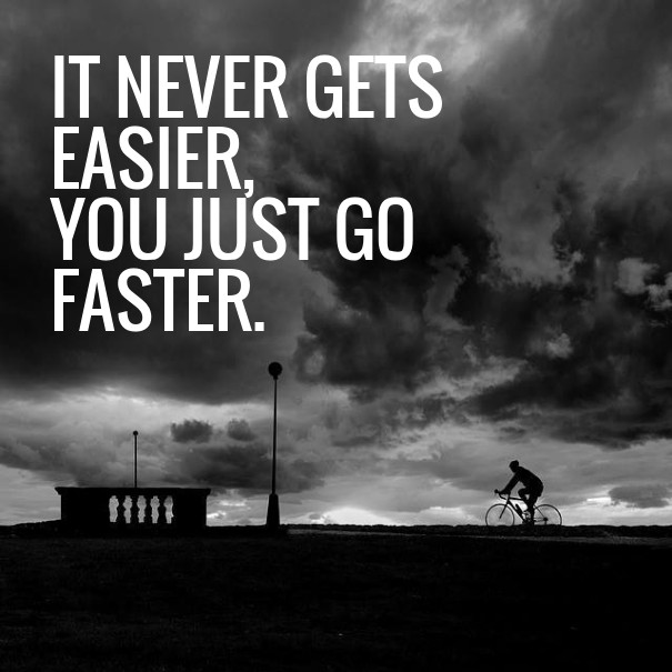 It never gets easier, you just go Design 