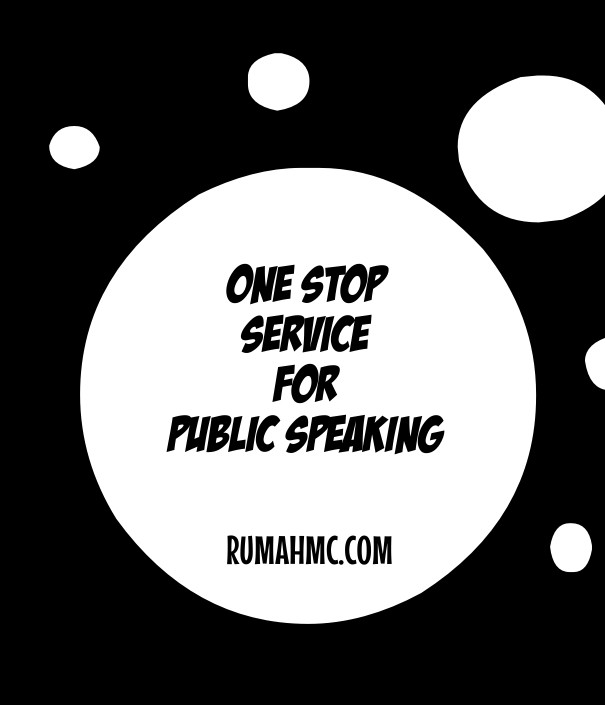 One stop serviceforpublic speaking Design 