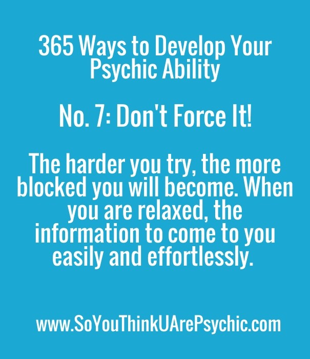 365 ways to develop your psychic Design 