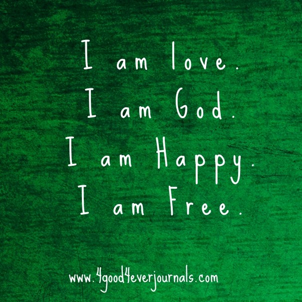 I am love. i am god.i am happy.i am Design 