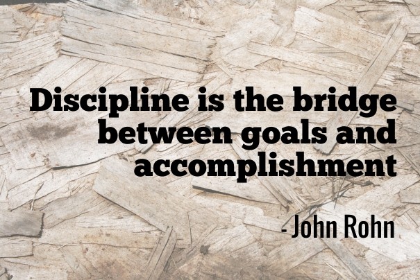Discipline is the bridge between Design 