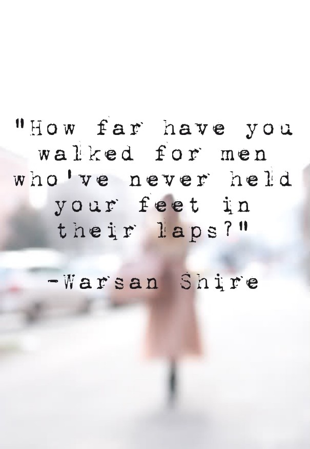 &quot;how far have you walked for Design 