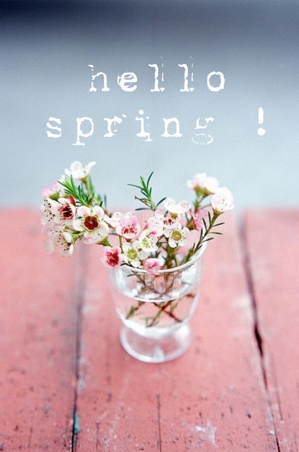 Hello spring ! Design 