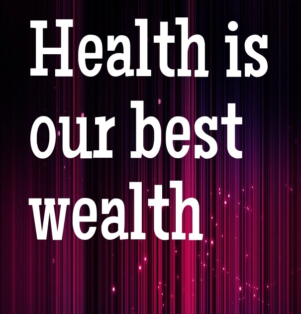 Health is our best wealth Design 