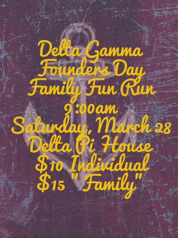 Delta gamma founders dayfamily fun Design 