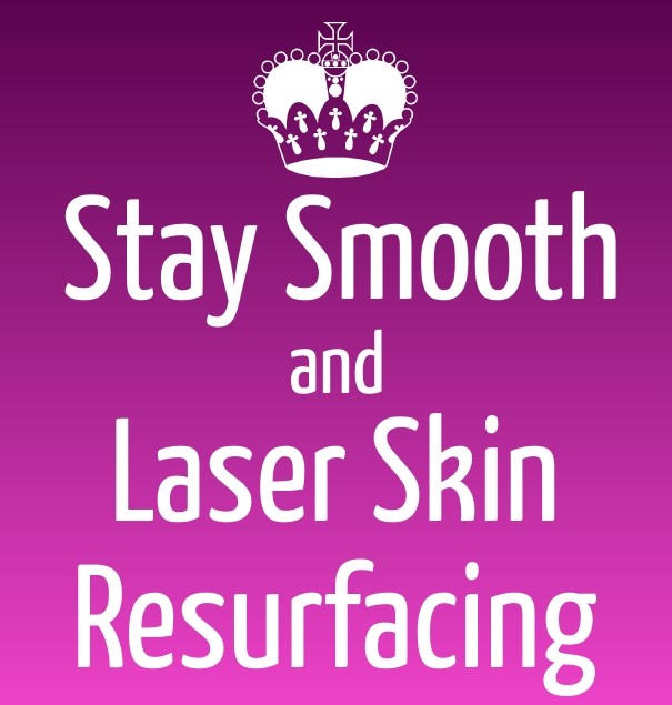 Stay smooth and laser skin Design 