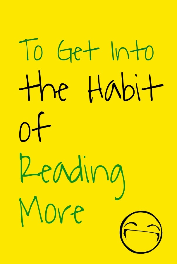 To get into the habit of reading more Design 