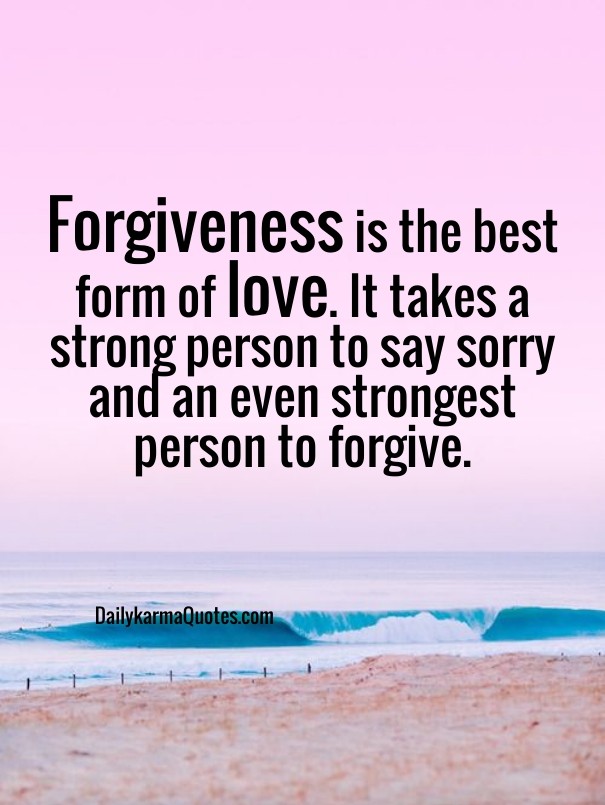 Forgiveness is the best form of Design 