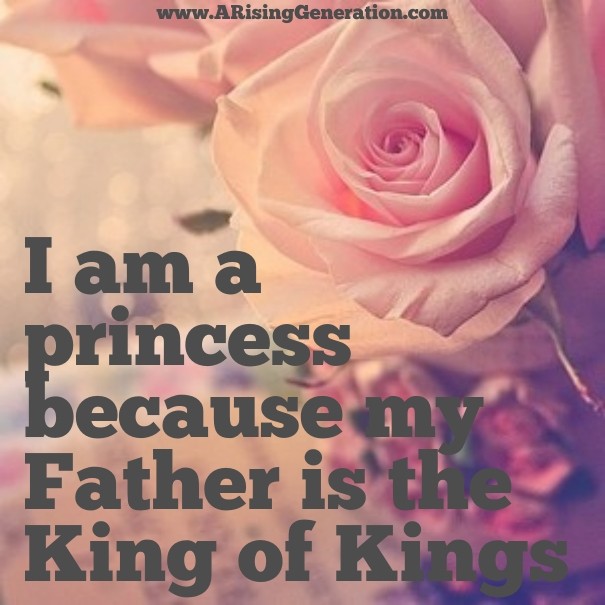 I am a princess because my father is Design 