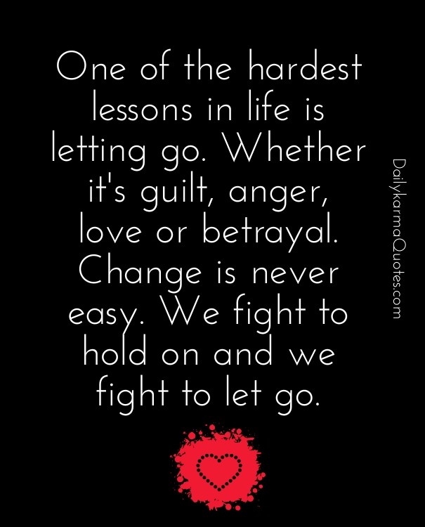 One of the hardest lessons in life Design 