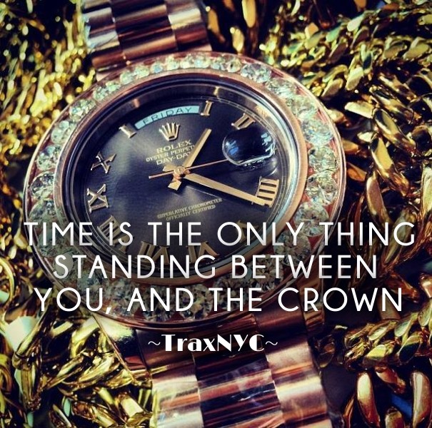 Time is the only thing standing Design 