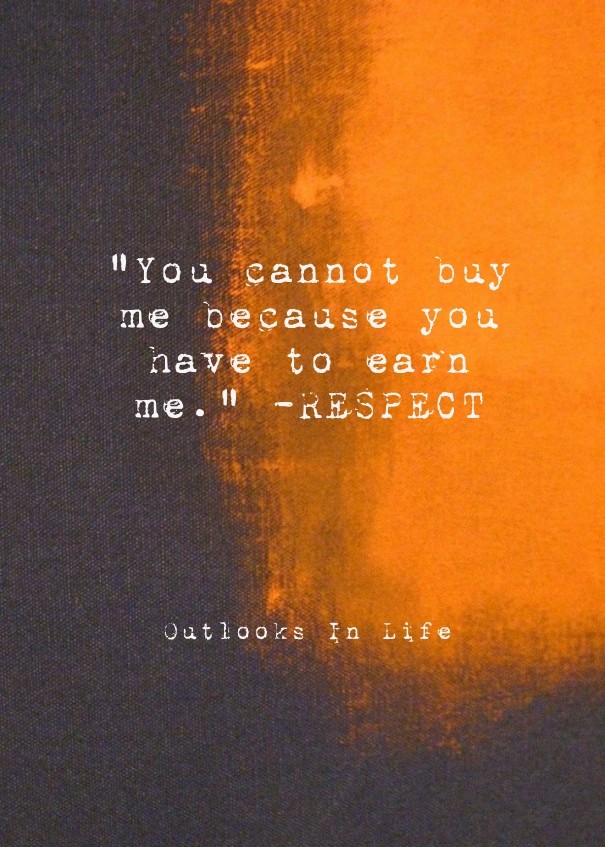 &quot;you cannot buy me because you Design 