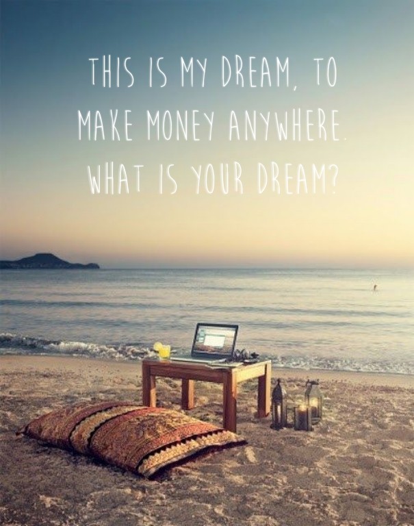 This Is My Dream To Make Money Image Customize It For Bellahug This Is My Dream To Make Money Anywhere What Your