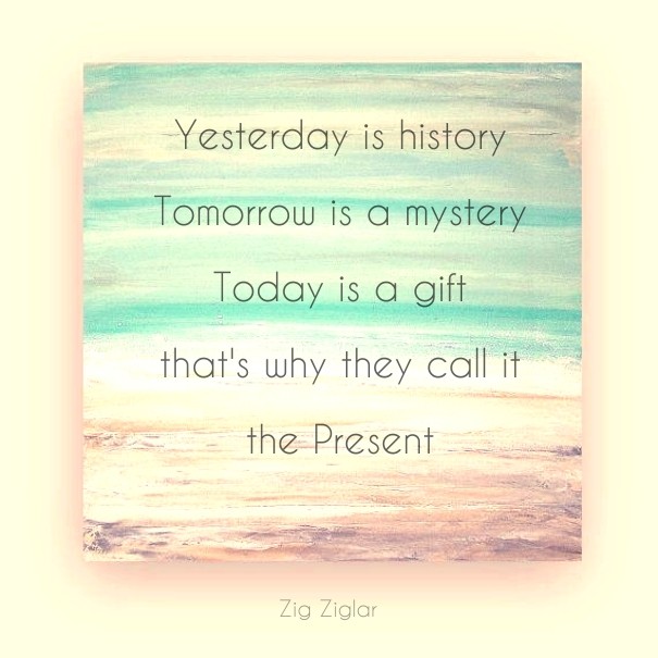 Yesterday is history tomorrow is a Design 