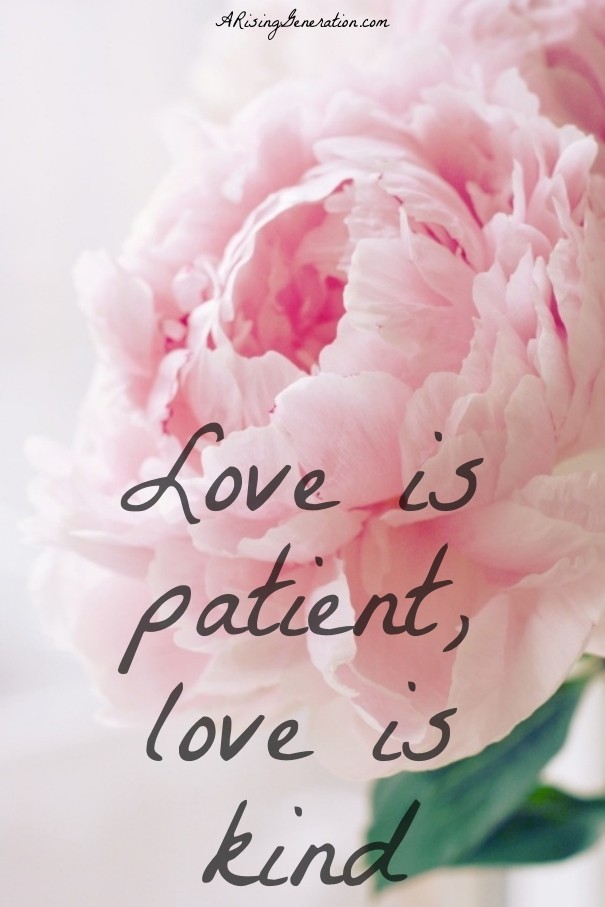 Love is patient,love iskind Design 