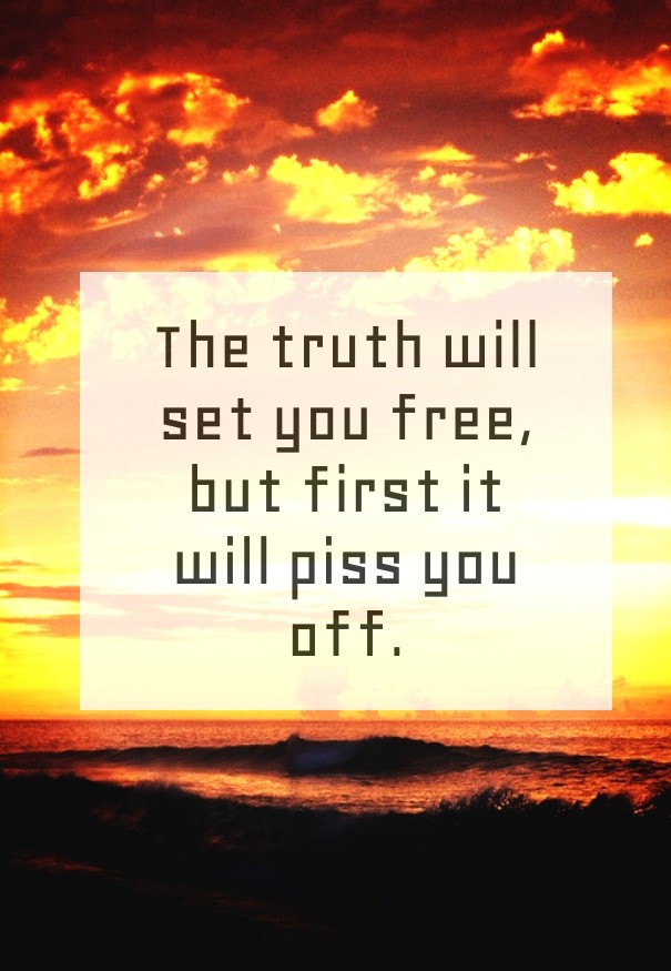The truth will set you free, but Design 