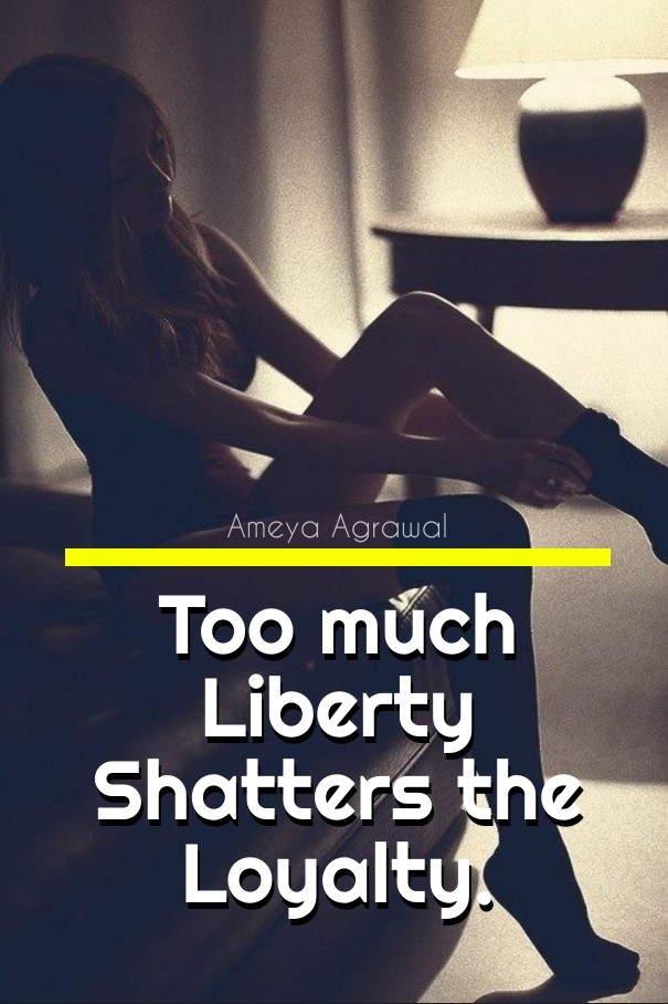 Too much liberty shatters the Design 