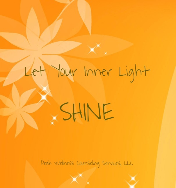 Let your inner light shine peak Design 