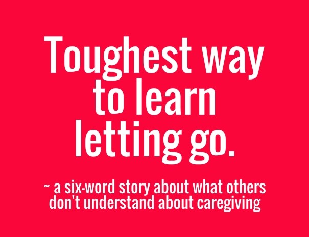 Toughest way to learn letting go. ~ Design 