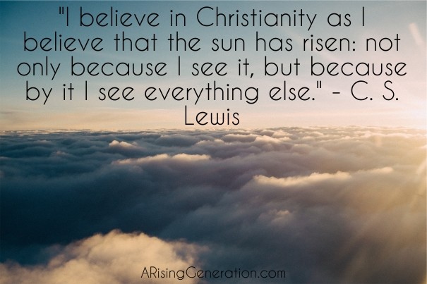 &quot;i believe in christianity as i Design 