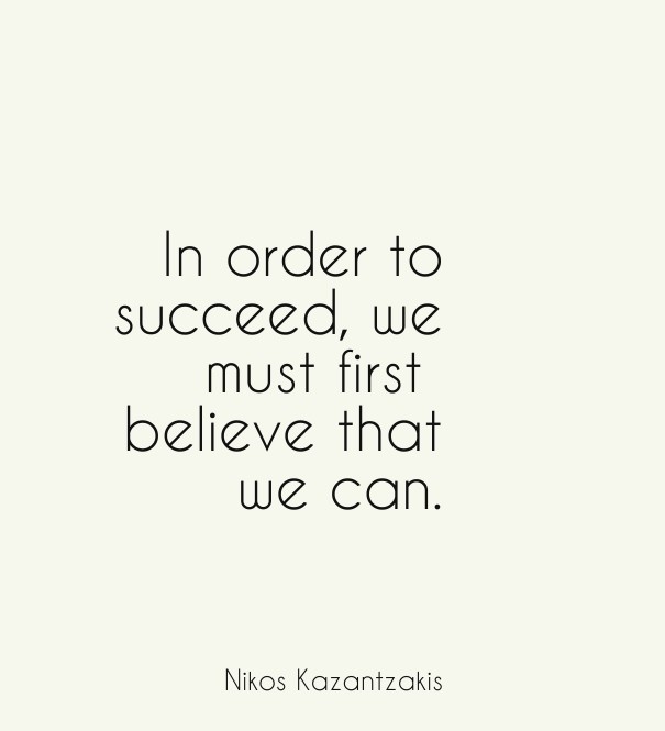 In order tosucceed, we must first Design 