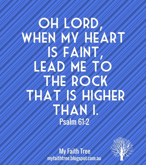 Oh lord, when my heart is faint,lead Design 