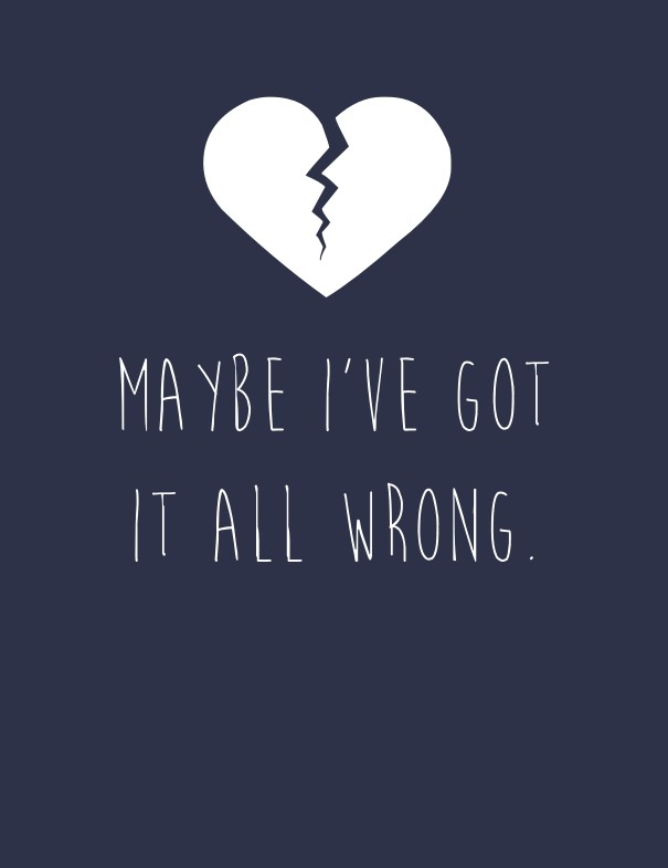 Maybe i've got it all wrong. Design 
