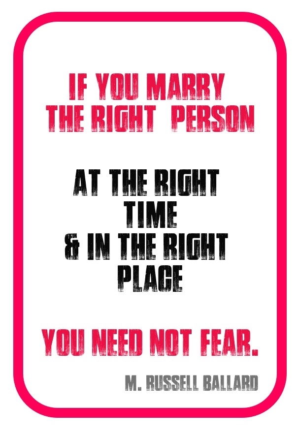 If you marry the right person at the Design 