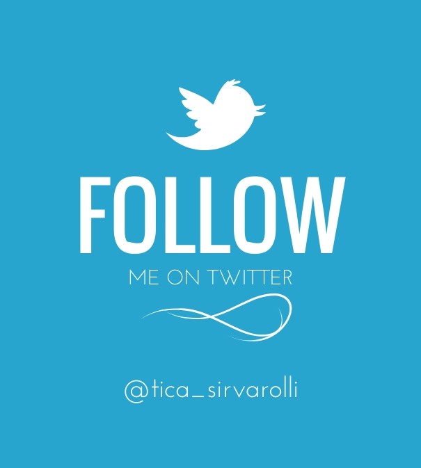 Follow me on twitter @tica_sirvarolli Design 