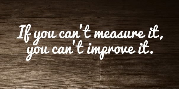 If you can't measure it, you can't Design 