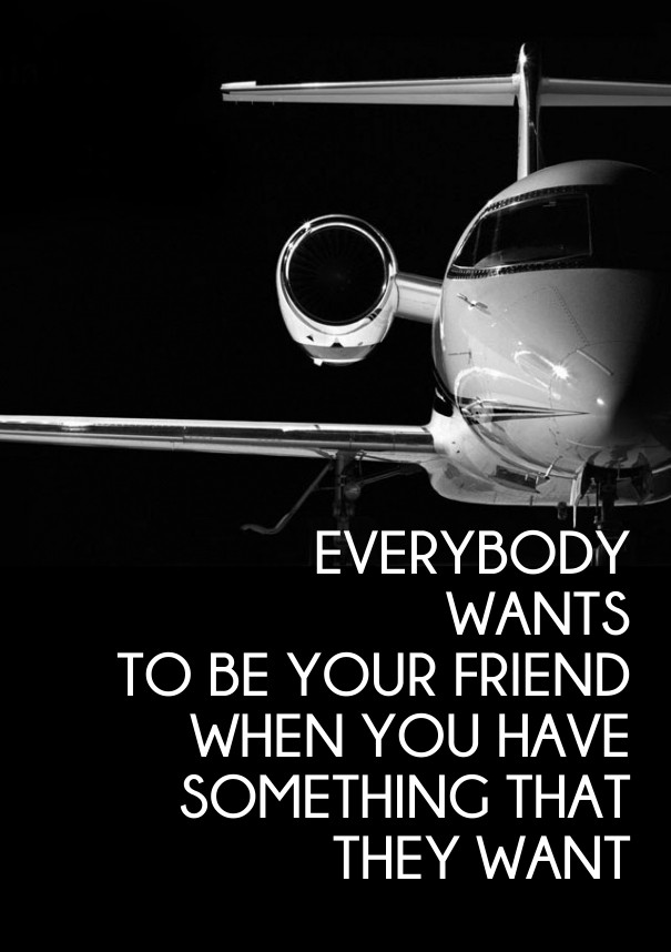 Everybody wants to be your friend Design 