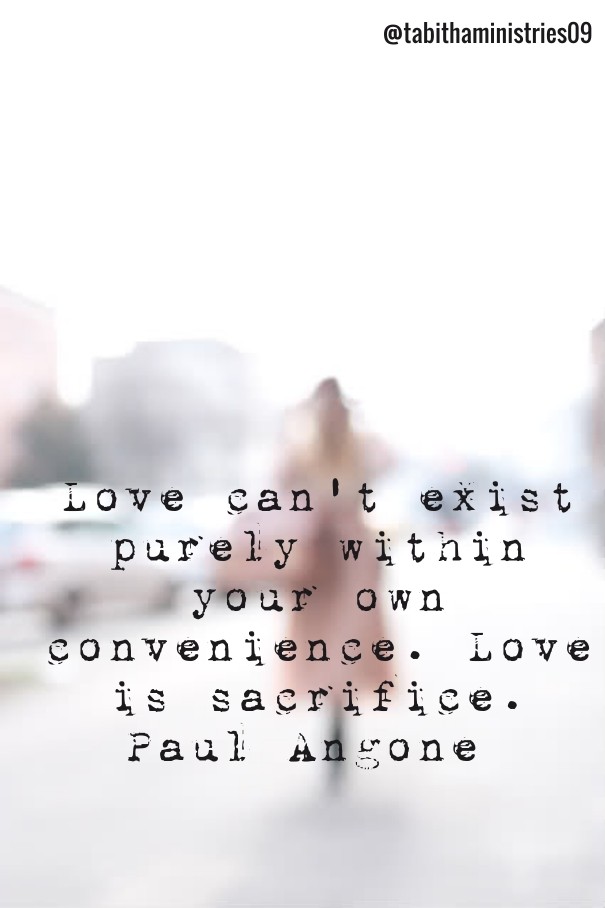 Love can't exist purely within your Design 