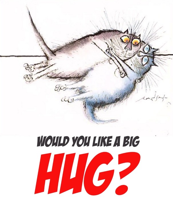 Would you like a big hug? Design 