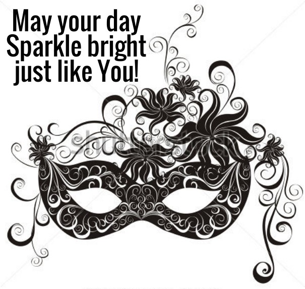 May your day sparkle bright just Design 