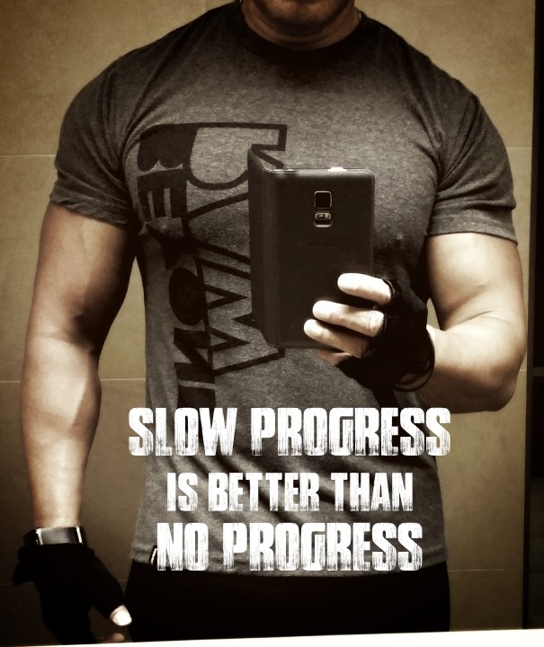 Slow progress is better thanno Design 