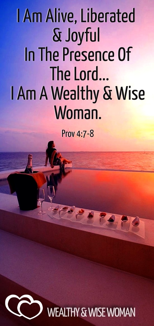 Wealthy &amp; wise woman i am alive, Design 