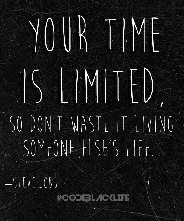 Your time is limited, so don&rsquo;t Design 