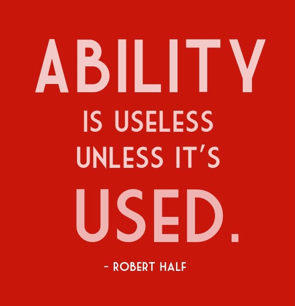 Is useless ability unless it's used. Design 