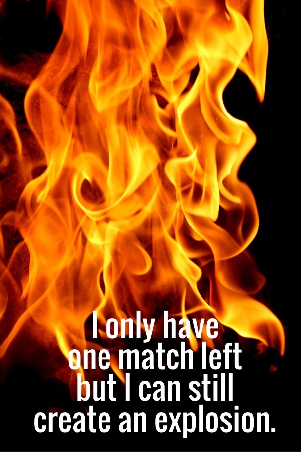 I only have one match left but i can Design 
