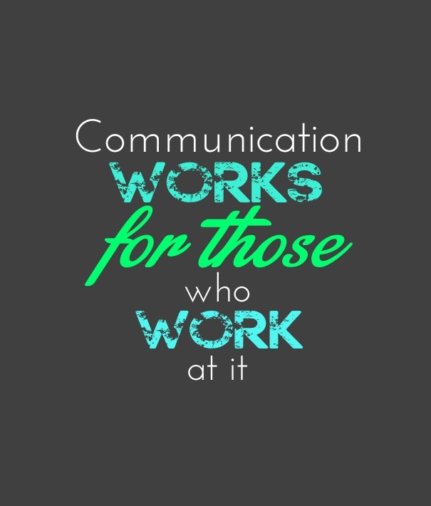 Communication works for those who at Design 