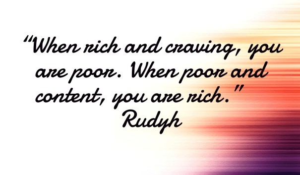&ldquo;when rich and craving, you Design 